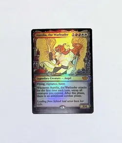 MTG - Magic: - Aurelia, the Warleader Foil - March of the Machine - LP/EX! - Image 3