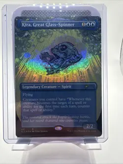 Kira, Great Glass-Spinner (Borderless) Secret Lair Drop Foil, MTG NM Condition - Image 1
