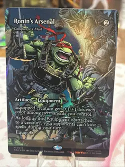 Ronin's Arsenal Conqueror's Flail (Borderless Foil) Teenage Mutant Ninja Turtles - Image 1