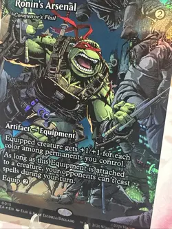Ronin's Arsenal Conqueror's Flail (Borderless Foil) Teenage Mutant Ninja Turtles - Image 3
