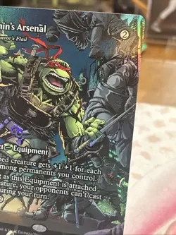 Ronin's Arsenal Conqueror's Flail (Borderless Foil) Teenage Mutant Ninja Turtles - Image 5