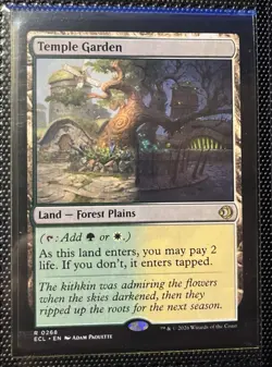 MTG ECL Land Lot: Overgrown Tomb, Temple Garden,Blood Crypt - Image 2