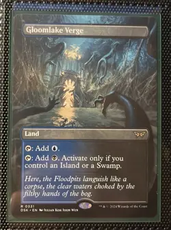 MTG DSK Borderless Land Lot: Gloomlake Verge/Floodfarm Verge - Image 1