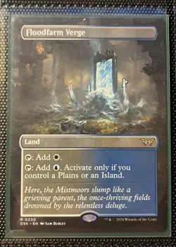 MTG DSK Borderless Land Lot: Gloomlake Verge/Floodfarm Verge - Image 2