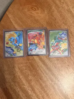 Pokemon First Partner Illustration Collection 37-39 (BRAND NEW NEAR MINT) - Image 1