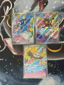 Pokemon TCG First Partner Illustration Collection Cards Promo Set - Image 1