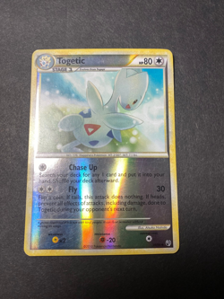 Togetic 39/90 HGSS Undaunted Holo Pokemon TCG RARE - Image 1