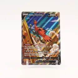 Galarian Zapdos V - 174/198 Chilling Reign Alternate Art Pokemon - NM/MINT - Image 1
