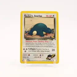 Rocket's Snorlax - 33/132 Gym Heroes Unlimited Rare Pokemon - LP/MP - Image 1