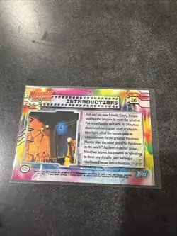 Topps Pokemon #21 Introductions, Holo/Foil, Mewtwo Strikes Back, LP - Blue Label - Image 2