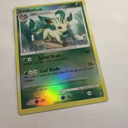 Leafeon ⭐ 24/100 Reverse Holo Stamped Rare Majestic Dawn 2008 Pokemon LP - Image 1