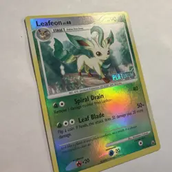 Leafeon ⭐ 24/100 Reverse Holo Stamped Rare Majestic Dawn 2008 Pokemon LP - Image 5