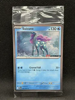 Pokemon TCG SUICUNE EB Games Stamped Promo 026/094 SEALED Cosmos Holo - Image 1