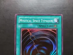 Yugioh - Mystical Space Typhoon DB1-EN031 Super Rare - Image 2