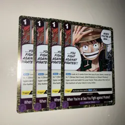 One Piece TCG OP05-076 When You’re at Sea X4 Playset Card Game CCG Eng - Image 2