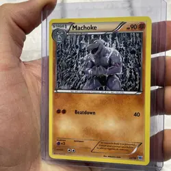 Pokemon Machoke - 22/30 - XY Trainer Kit (Latios) LP+ Pokemon Nintendo 2015 Card - Image 2