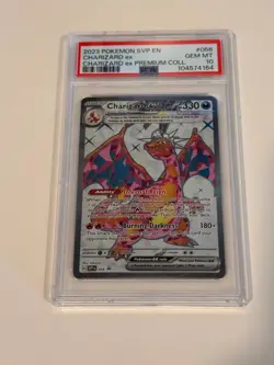 PSA 10 Charizard ex 056 Sv: Scarlet & Violet Promo Cards Holo - Image 2