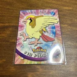 Pokemon Card - Pidgey, Pidgeotto, Pidgeot Topps Blue Logo 3 Card Set VINTAGE - Image 4