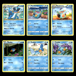 6x Swampert Marshtomb Mudkip Lot Celestial Storm Pokemon Cards Collection Set - Image 1