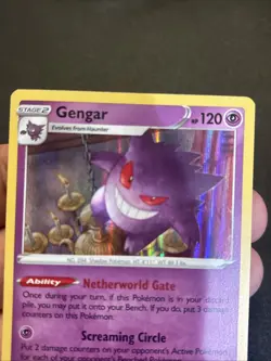 Pokemon Card Gengar 066/196 Lost Origin Holo Rare 2022 NM-Mint - Image 2