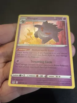 Pokemon Card Gengar 066/196 Lost Origin Holo Rare 2022 NM-Mint - Image 4