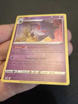 Pokemon Card Gengar 066/196 Lost Origin Holo Rare 2022 NM-Mint - Image 5