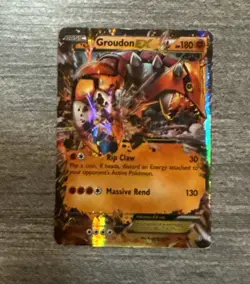 Groudon EX 85/160 – Ultra Rare – Primal Clash (XY) Pokemon Cards TCG (2015) - Image 1