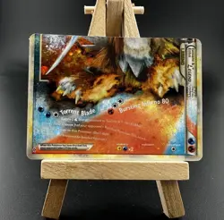 VINTAGE POKEMON 95/95 SUICUNE & ENTEI LEGEND CARD BOTTOM MP SEE ALL PICTURES - Image 1