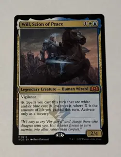 MTG Will, Scion of Peace - Wilds of Eldraine NM - Image 1