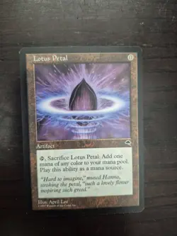 Lotus Petal - Tempest 294 - Magic The Gathering TCG - Image 1