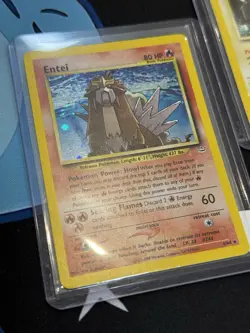Pokemon TCG Entei Neo Revelation And Raikou Bundle Deal Both Cards Included - Image 3