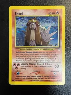 Pokemon TCG Entei Neo Revelation And Raikou Bundle Deal Both Cards Included - Image 5