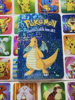 Pokemon 151 Vintage Pocket Monsters Vending HOLO Prism Sticker 2000 Nintendo - Image 5