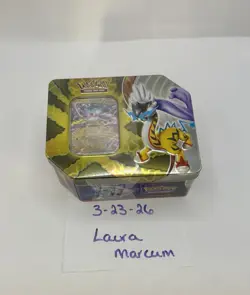 POKEMON TCG PARADOX DESTINIES TIN RAGING BOLT~NEW FACTORY SEALED~FREE SHIPPING~ - Image 1