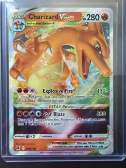 Charizard V Star 019/159 Pokemon Crown Zenith Holofoil Ultra Rare Near Mint - Image 1