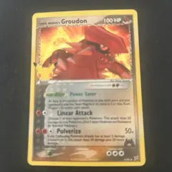 Pokemon TCG Team Magma's Groudon Ex Team Magma 9/95 Regular Holo Rare NM/M 🔥 - Image 3