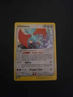 2003 POKEMON EX DRAGON #10 SALAMENCE-HOLO DRAGON Lp - Image 1