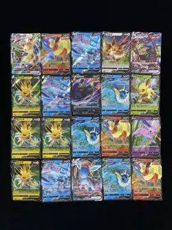 2025 Pokemon TCG S-Chinese Vaporeon Glaceon Leafeon Umbreon RR Holo Lot*20 YY21 - Image 2