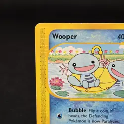 Pokemon TCG Aquapolis WOOPER Regular, Common - 117/147 MP - Image 5