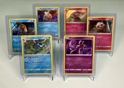 Pokemon Detective Pikachu Holo Lot Mewtwo Greninja Jigglypuff & More All LP - Image 1