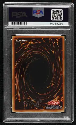 Man-Eating Plant Japanese YuGiOh OCG Series 1 Booster 1 PSA 8 1999 - Image 2