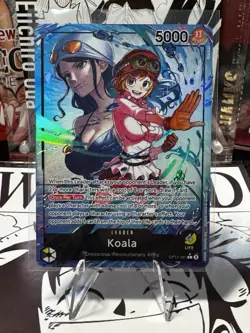 Bandai One Piece Card Game Koala (Alternate Art) OP12-081 Foil - Image 1