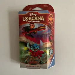 Disney Lorcana - Reign of Jafar Single-Player Deck Ruby and Steel Brand New - Image 1