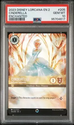 Disney Lorcana 2023 Cinderella Ballroom Sensation Enchanted PSA 10 - Image 1