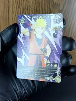 Naruto Tcg CCG Promo Goku Naruto Uzumaki Card English Near Mint Authentic Rare - Image 4