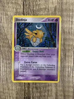 Pokemon TCG Deoxys 14/107 Shedinja Holo Rare Pokemon Card - Image 1