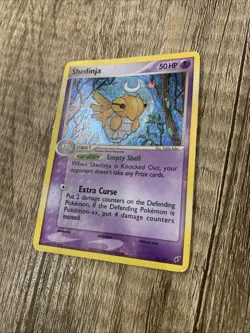 Pokemon TCG Deoxys 14/107 Shedinja Holo Rare Pokemon Card - Image 2