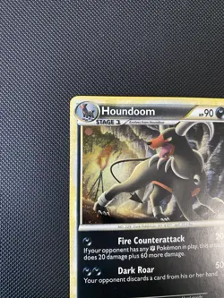 Houndoom 5/90 Holo Rare Raw Pokemon Undaunted Card Lp - Image 2