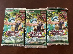 Konami YuGiOh Magic Ruler Booster Pack Card Game. 3 Sealed Packs - Image 1