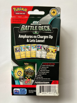 Pokemon TCG Ampharos ex Battle Deck 60 Card Level 1 Ready to Play - Image 2